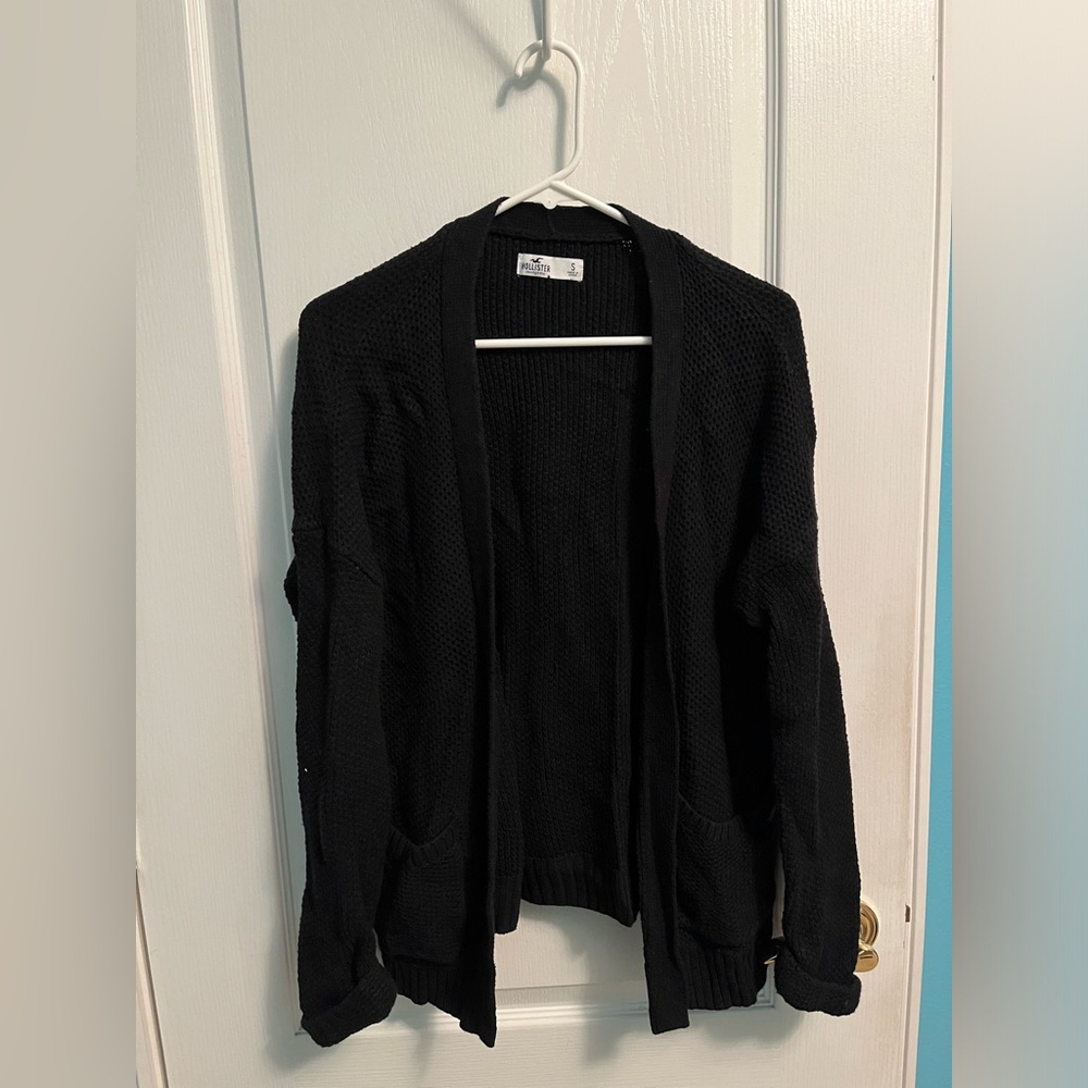 Hollister Black Cardigan
